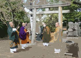 八幡神社の案内１